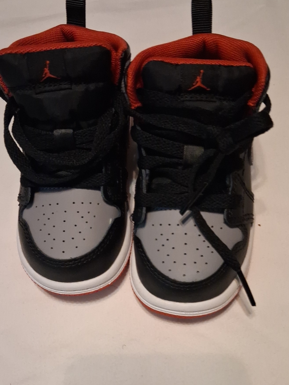 Jordan Kids High-Top Sneakers - Black/Gray/Red